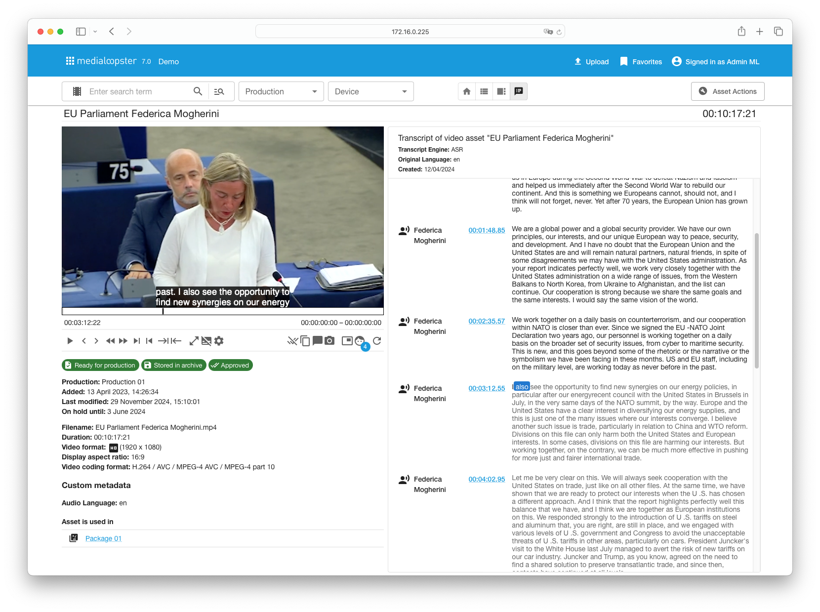 Transkript-Editor Transkript-Editor